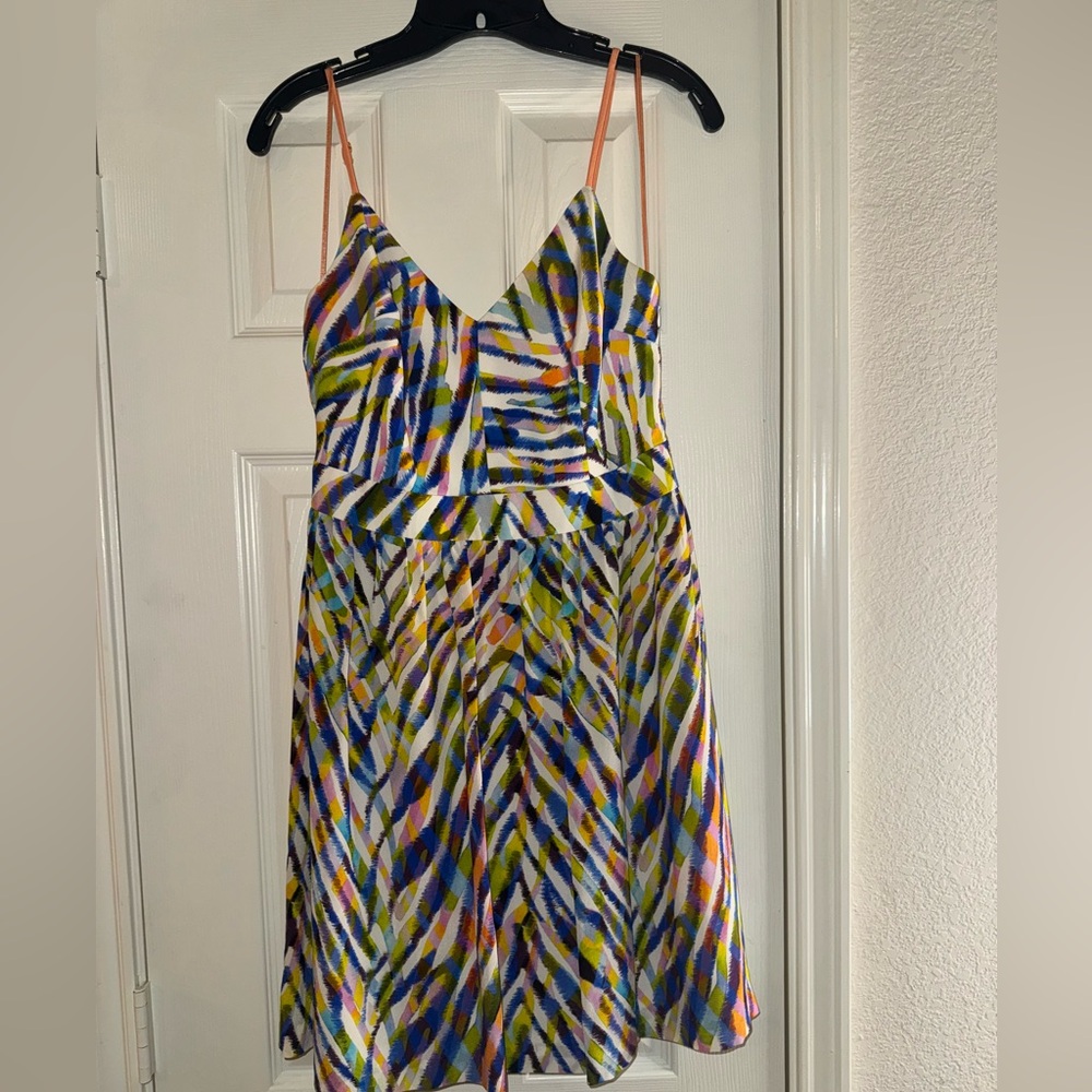 Trina Turk Colorful Strappy Dress